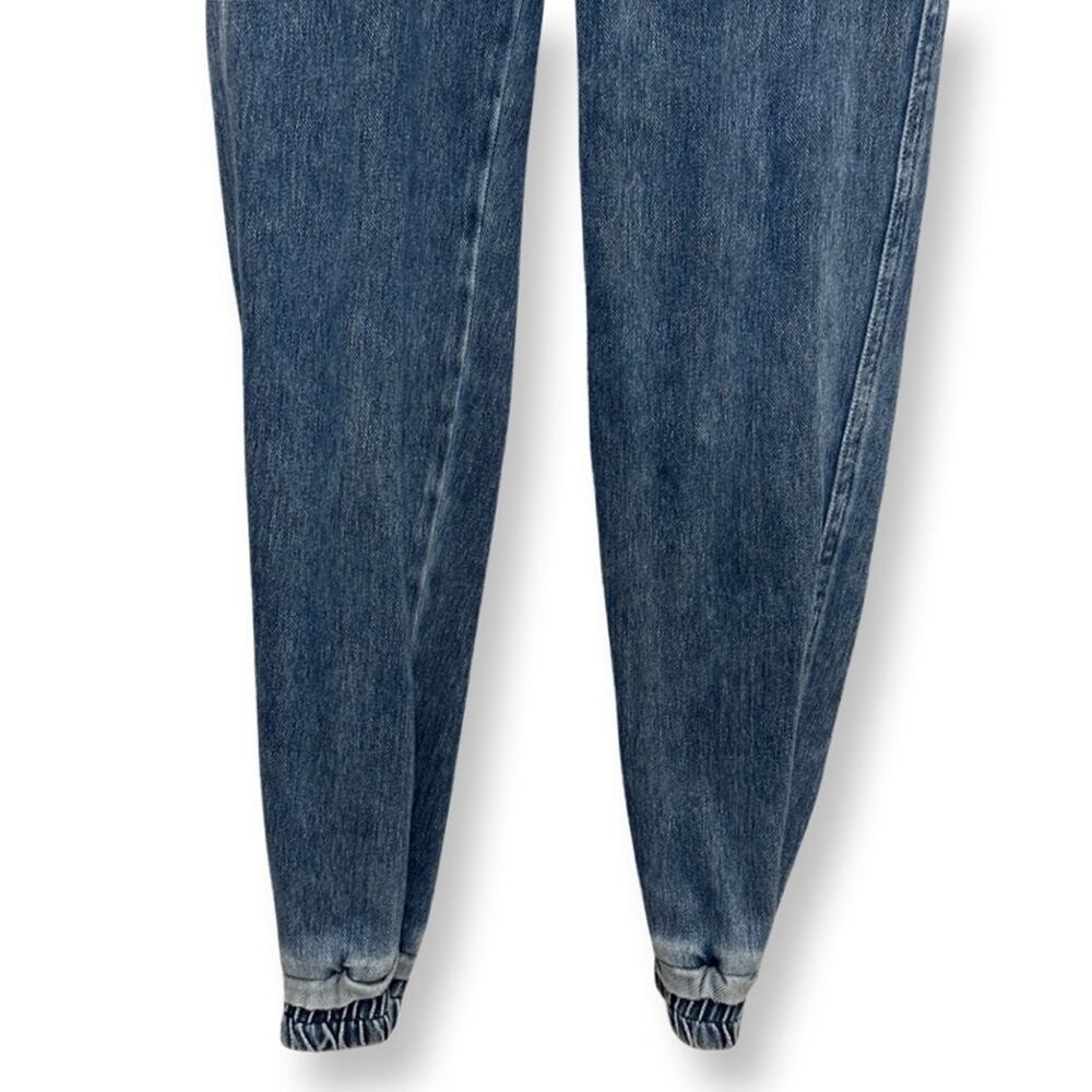 Wash Lab Jeggings Tie Waist Slim Fit Dark Wash Denim S NWOT Casual Athleisure - Picture 3 of 8